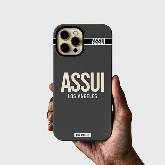 ASSUI Custom Shellfie Case for iPhone 14 Plus - Suit