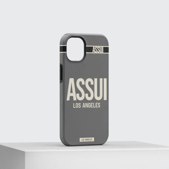ASSUI Custom Shellfie Case for iPhone 13 mini - Suit