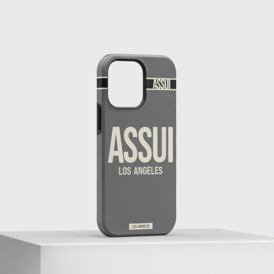 ASSUI Custom Shellfie Case for iPhone 13 Pro - TXT