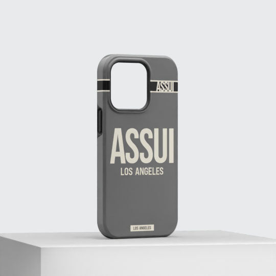 ASSUI Custom Shellfie Case for iPhone 15 Pro - TXT