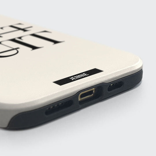 ASSUI Custom Shellfie Case for iPhone 13 mini - Don't Quit