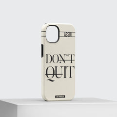 ASSUI | Don't Quit – Custom Phone Case for iPhone 13 mini