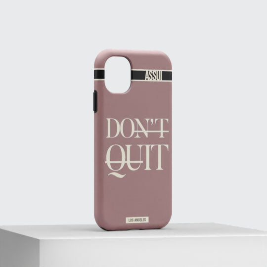 ASSUI Custom Shellfie Case for iPhone 11 - Don't Quit