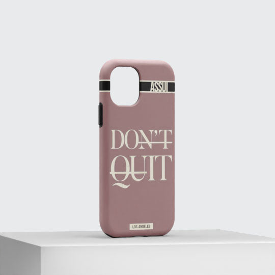 ASSUI Custom Shellfie Case for iPhone 11 Pro - Don't Quit