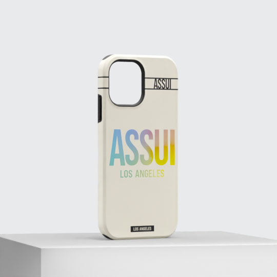 ASSUI Custom Shellfie Case for iPhone 12 mini - TXT