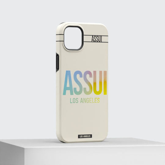 ASSUI Custom Shellfie Case for iPhone 15 Plus - TXT