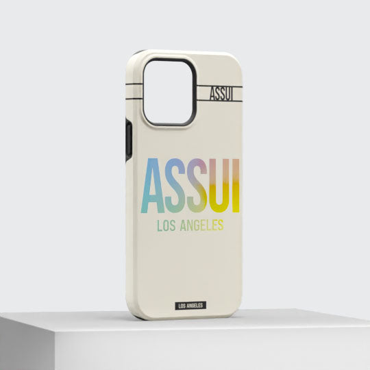 ASSUI Custom Shellfie Case for iPhone 14 Pro Max - TXT