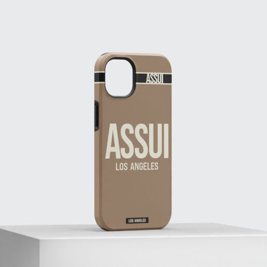 ASSUI Custom Shellfie Case for iPhone 13 - TXT