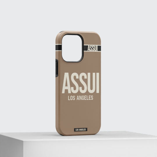 ASSUI Custom Shellfie Case for iPhone 13 Pro - TXT