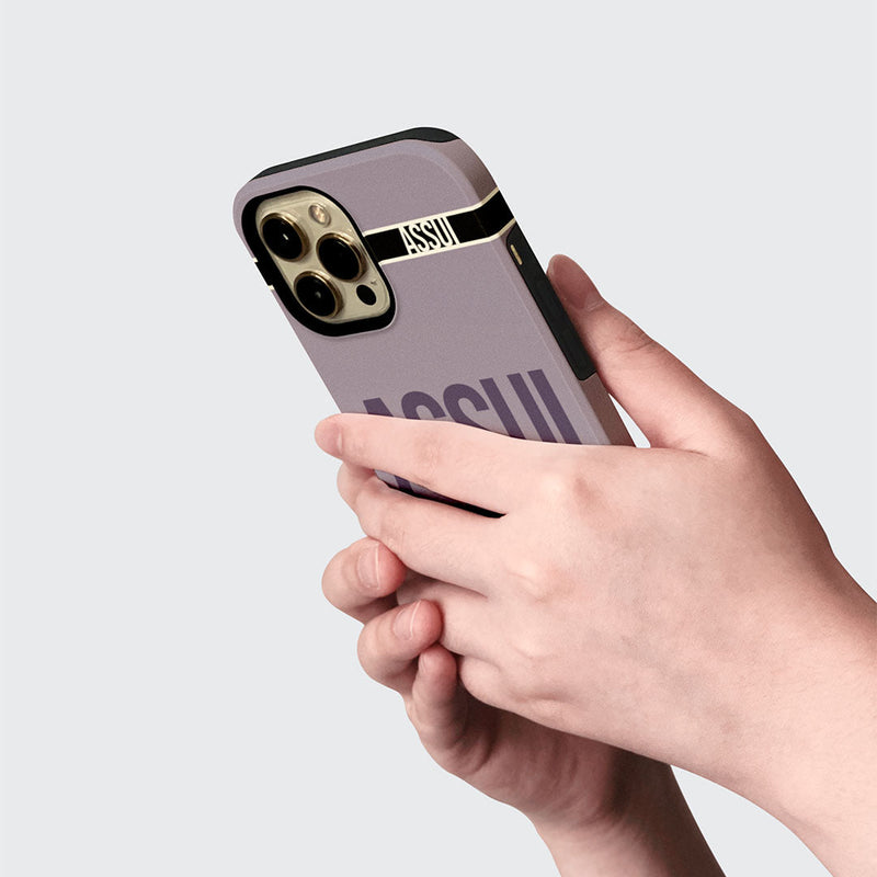 ASSUI Custom Shellfie Case for iPhone Xs - TXT