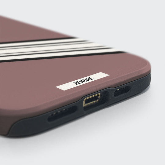 ASSUI Custom Shellfie Case for iPhone 15 Pro Max - Triple Dry Rose