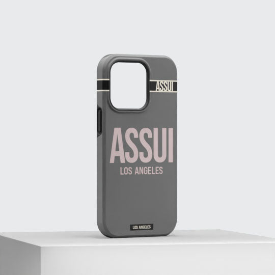 ASSUI Custom Shellfie Case for iPhone 15 Pro - TXT