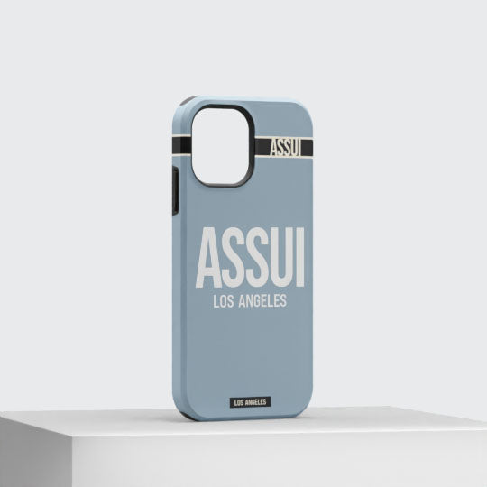 ASSUI Custom Shellfie Case for iPhone 12 Pro - Denim