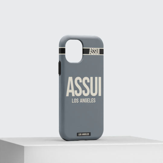 ASSUI Custom Shellfie Case for iPhone Xs - Indigo
