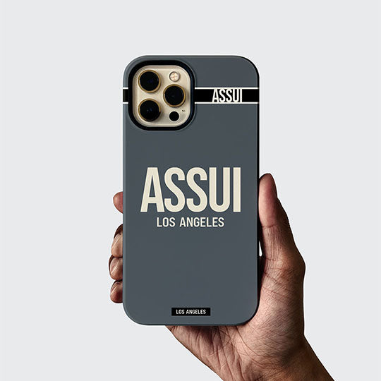 ASSUI Custom Shellfie Case for iPhone 14 Pro - Indigo