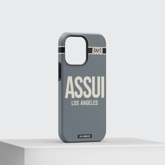 ASSUI Custom Shellfie Case for iPhone 13 Pro - Indigo