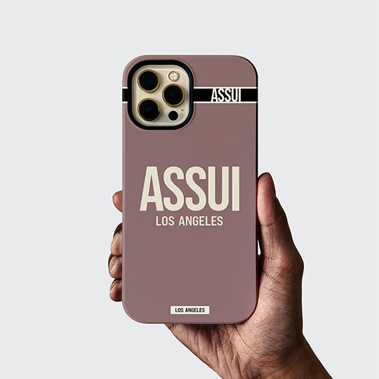 ASSUI Custom Shellfie Case for iPhone Xs - Dry Rose