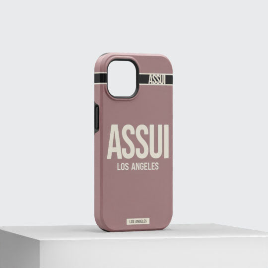 ASSUI Custom Shellfie Case for iPhone 15 - TXT