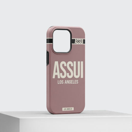 ASSUI Custom Shellfie Case for iPhone 15 Pro - TXT