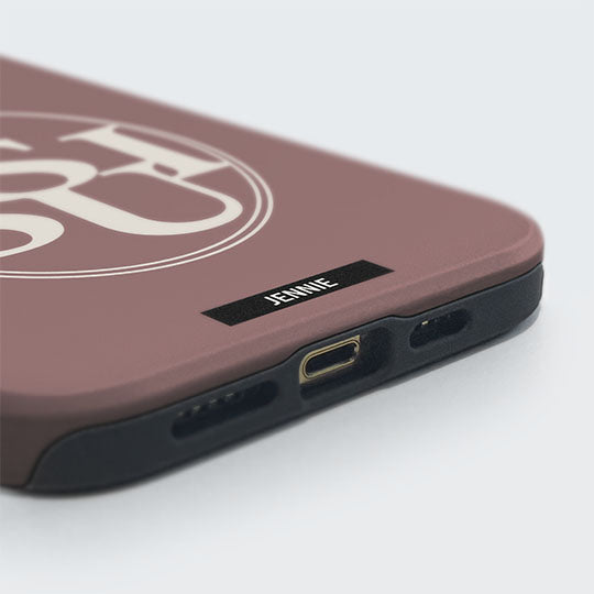 ASSUI Custom Shellfie Case for iPhone 15 Pro Max - Dry Rose