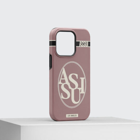 ASSUI Custom Shellfie Case for iPhone 14 Pro - Dry Rose